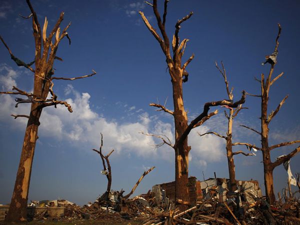 Sisa-sisa Tornado Joplin