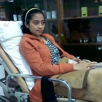 Fathia Terpaksa Diantar Jemput Ambulans