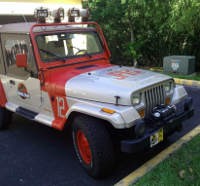Jeep Wrangler Jurassic Park Dilelang