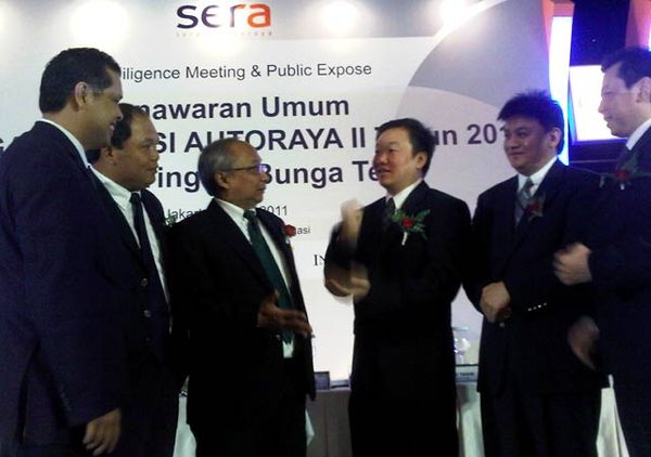 Serasi Autoraya Tawarkan Obligasi Rp 800 Miliar