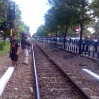 Seorang Pria Tewas Terlindas KA Sri Tanjung