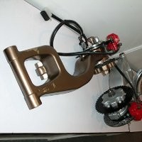 Single Arm Buatan Lokal untuk Modifikasi Motor