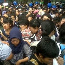 Arena Konser KIMCHI 2011 Dibuka, 3 Penonton Pingsan