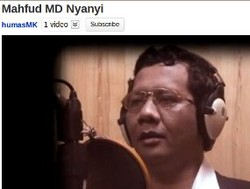 Mahfud MD Nyanyi Lagu Religi di Youtube