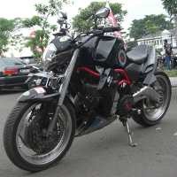 Honda Tiger Berbaju Ducati Diavel