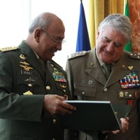 KASAD: Tingkatkan Kerjasama Militer RI-Italia