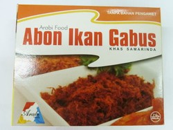 Gurihnya Abon Iwak Haruan dari Sungai Mahakam