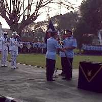 Danlanud Husein Sastranegara Ganti Tongkat Komando