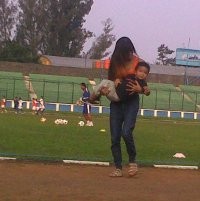 Anak Hilton Moriera Ikut Latihan Bersama Skuad Persib