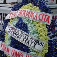 Keluhan Tak Digubris, Karyawan ITATS Kembali Berunjuk Rasa