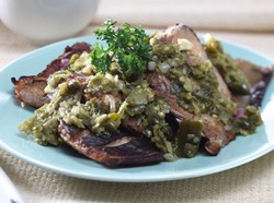 Resep Ikan : Pari Bakar Cabai Hijau