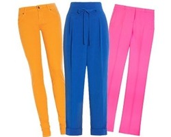 Celana Warna Terang untuk Musim Panas