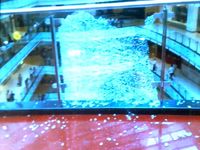 Kaca Pagar Grand City Surabaya Jatuh