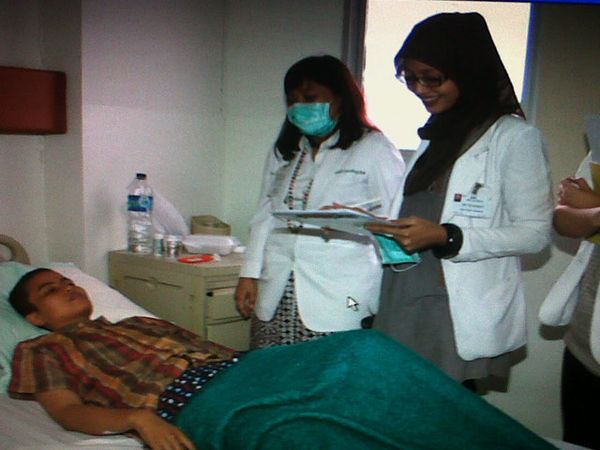 Pasien Berkeringat Darah Diperiksa di RSCM