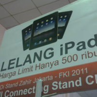 Lelang iPad Mulai Rp 500 Ribu