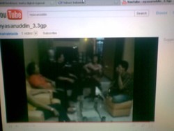 Nyasaruddin, Video Kritik untuk Nazaruddin Beredar di Youtube