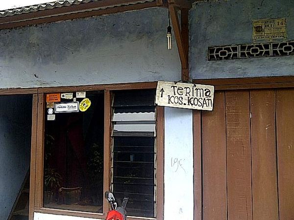 Rumah Tempat Terduga Teroris Ditangkap