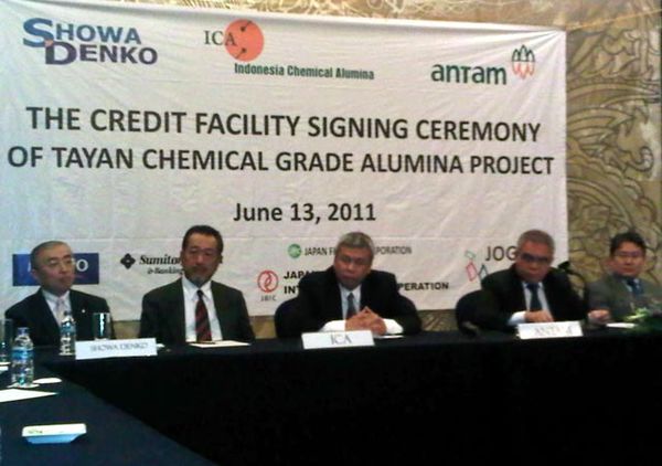 Antam Dapat Utangan dari Jepang