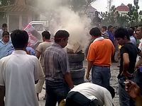 1.500 Sopir Taksi Demo Kantor Walikota Batam