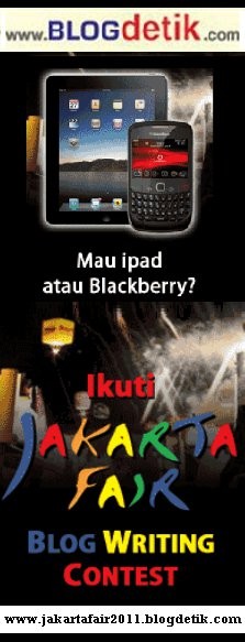 Dapatkan iPad, Blackberry Sampai Uang Tunai 5 Juta di Blogdetik