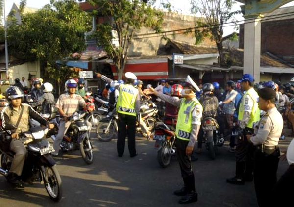 Aksi Tolak Eksekusi Timbulkan Kemacetan
