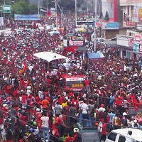 Sambut Persipura, Puluhan Ribu Warga Jayapura Turun ke Jalan