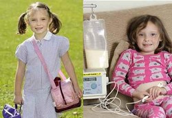 Nyawa Gadis Kecil Ini Terancam Jika Makan