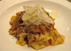 Resep Pasta:Homemade Parpadelle with Duck Ragout