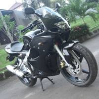 Yamaha Scorpio-Z Bersarung Ninja 150RR