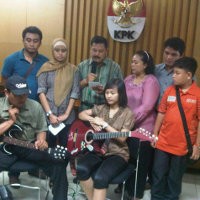 Wah, Penyanyi Nyasaruddin Pentas di KPK