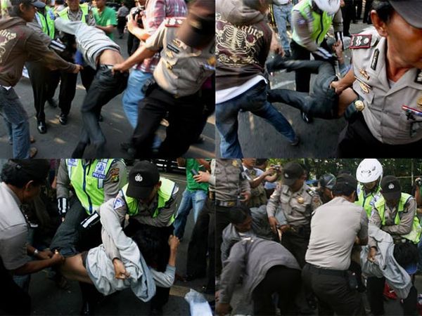 Mahasiswa Pembakar Foto SBY Ditangkap