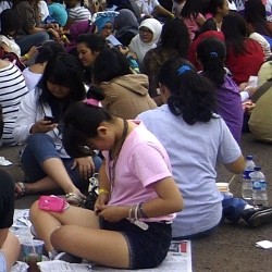 Ratusan Orang Mulai Memadati Arena FantastiKpop Festival