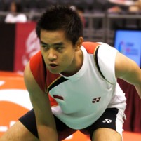 Simon Mengaku Puas walau Kembali Dibekuk Lin Dan