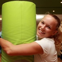 Ketika Wozniacki Jadi Wartawan