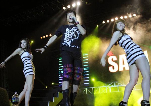 San-E Tampil Memukau di Jakarta FantastiKpop