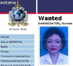  Interpol Tak Juga Cium Nunun Nurbaetie