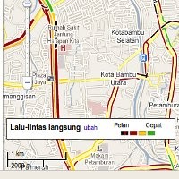 Google Maps Tawarkan Informasi Lalu Lintas Jakarta