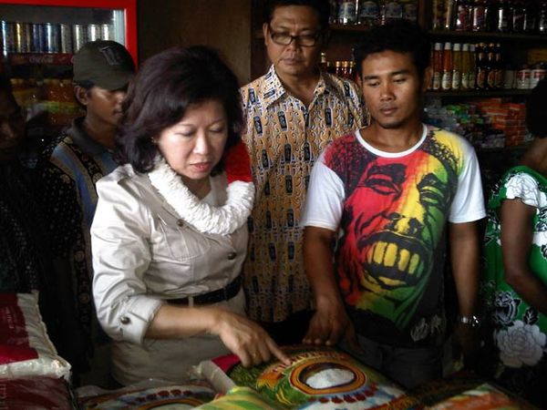 Pasar Skow Papua Jadi Pasar Percontohan