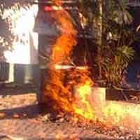 Polisi: Pipa Gas Bocor dan Terbakar di Bungurasih Milik City Gas