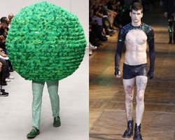 8 Busana Pria Teraneh di Fashion Week 2012