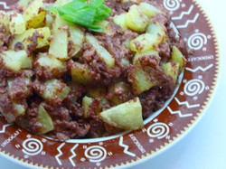 Resep Daging: Kentang Kornet