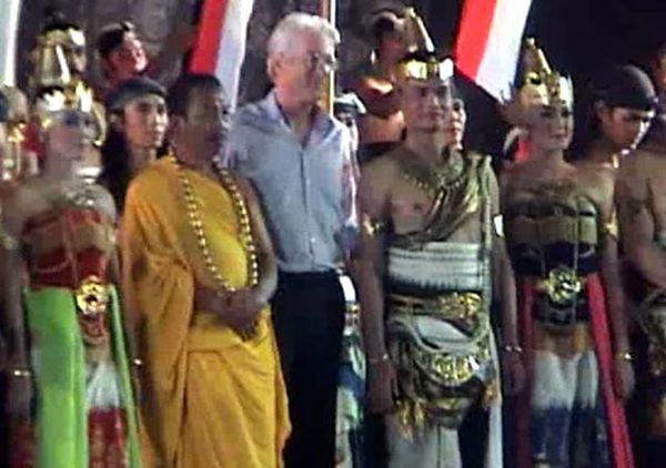 Richard Gere di Candi Borobudur