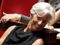 Christine Lagarde Bos Baru IMF