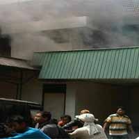 Gedung DPRD Bojonegoro Terbakar