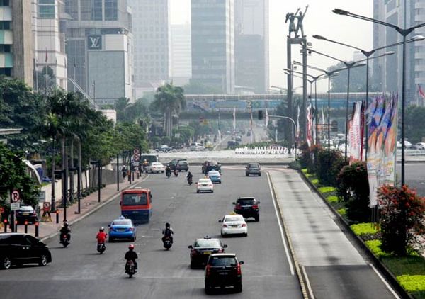 Libur Isra Miraj, Jalanan Jakarta Lengang