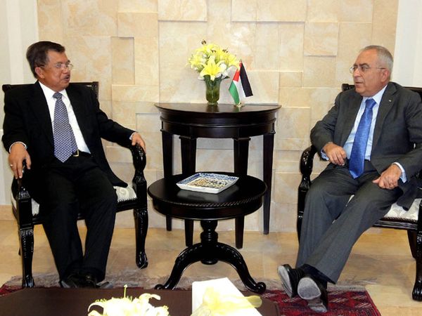 JK Bertemu PM Palestina