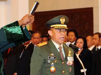 Pramono Edhie Dilantik Jadi KSAD