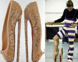 Christian Louboutin Buat Sepatu Balet Berhak 20 Cm