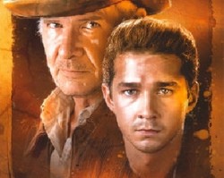 Shia LaBeouf Dikecam Harrison Ford