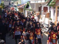 Ruwatan 7 Anak Rambut Gimbal di Dieng Berlangsung Meriah